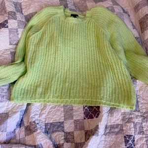 Green sweater